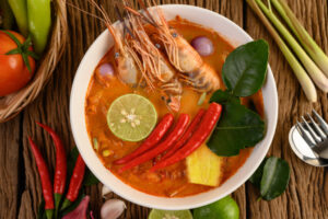 tom yum kung thai hot spicy soup shrimp with lemon 2025 01 16 15 22 04 utc
